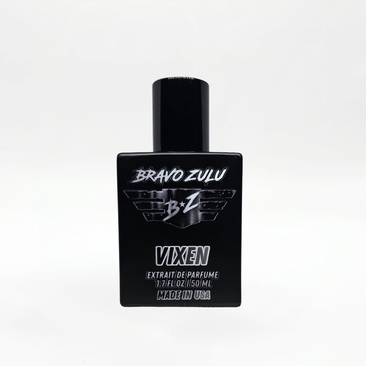Bravo Zulu VIXEN Extrait de Parfum studio front shot