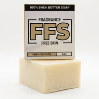 Flagship FFS 100% shea butter fragrance-free soap bar