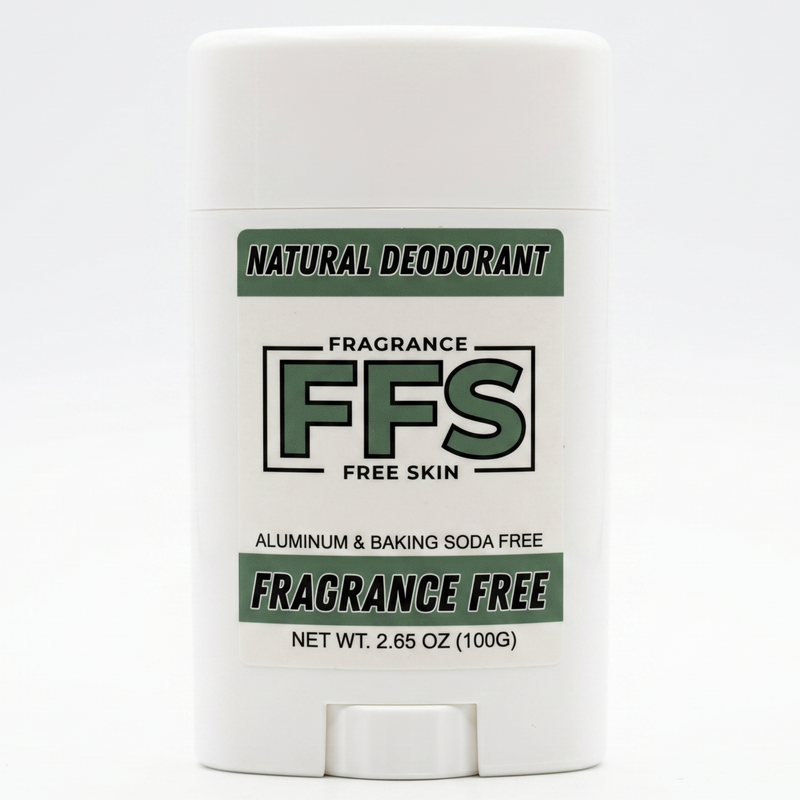Flagship FFS unscented deodorant, aluminum free, fragrance free