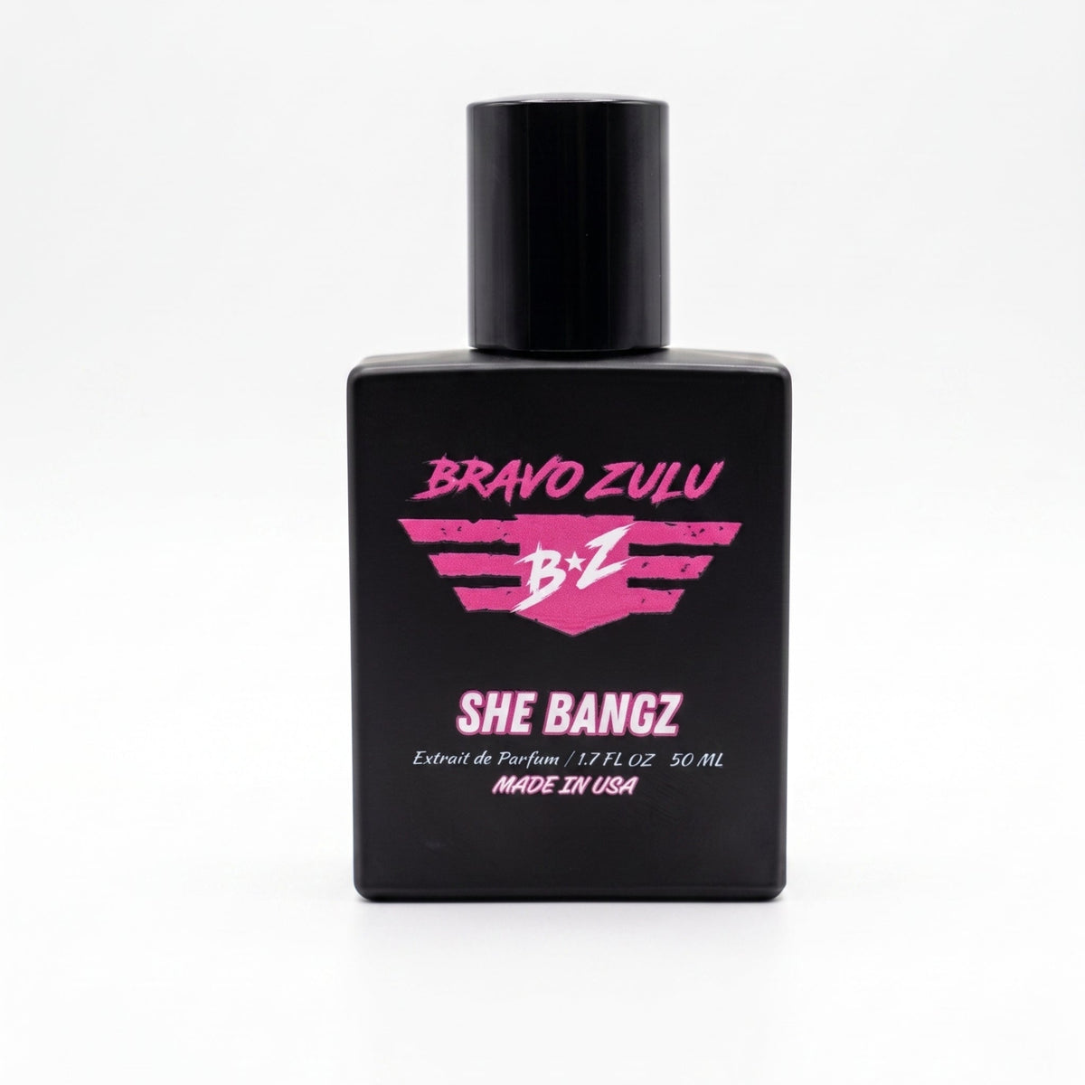 Bravo Zulu SHE BANGZ Extrait de Parfum studio front shot
