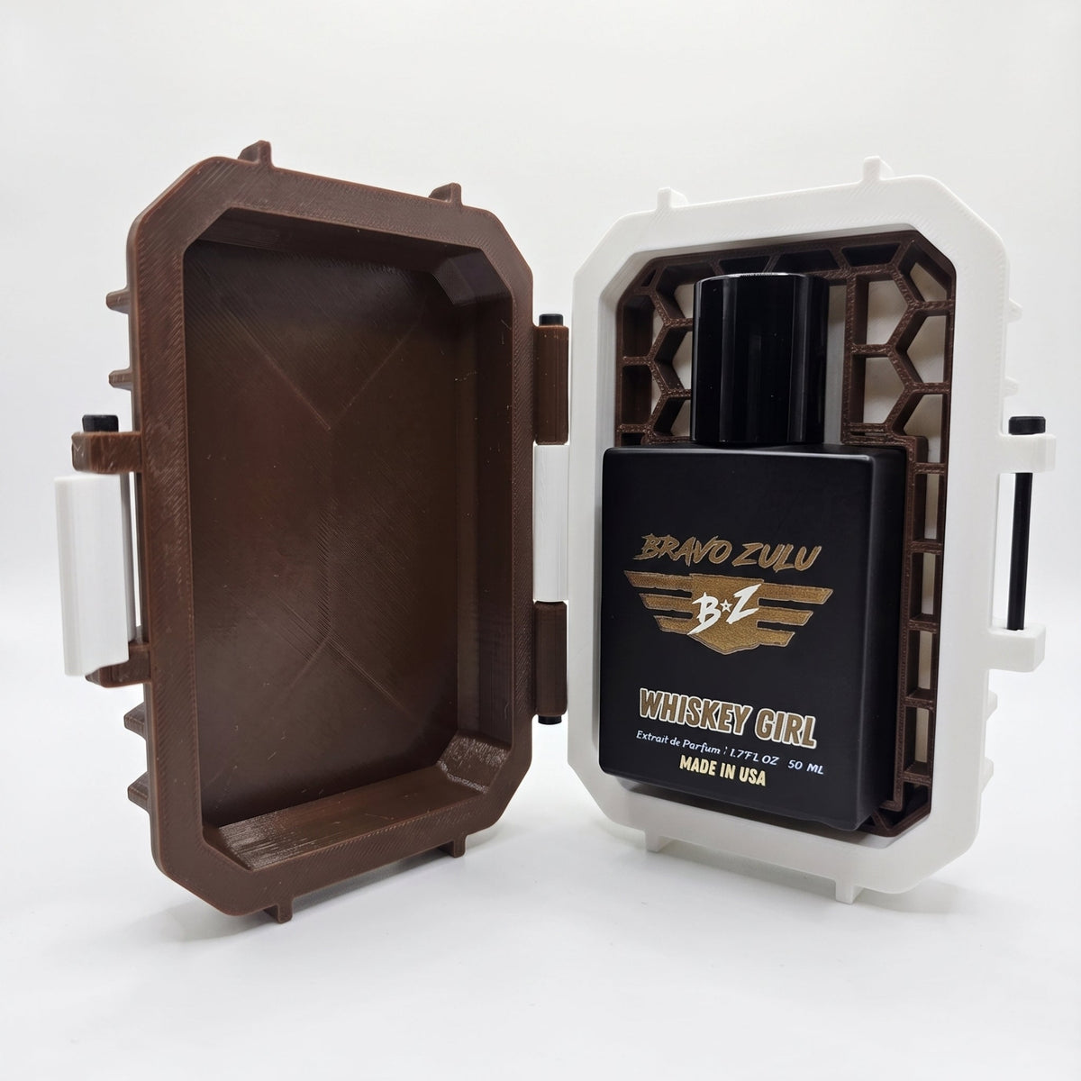 Bravo Zulu WHISKEY GIRL Extrait de Parfum docked in tactical case