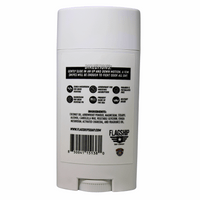 Back Label: Ingredients and benefits of Essential Natural Deodorant.