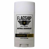 Front Label: Essential Women's Natural Deodorant with a clean and classic design.