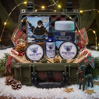 Tingle Balls Christmas Beard Gift Set | Oil, Balm, Butter, Soap &amp; Beard Wash - Peppermint &amp; Vanilla