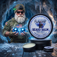 Tingle Balls Peppermint and Vanilla Beard Balm | 2 oz Natural Balm