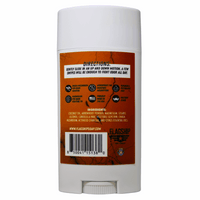 Back of product: Ingredients and features of Hipster Repellent Citrus Deodorant.
