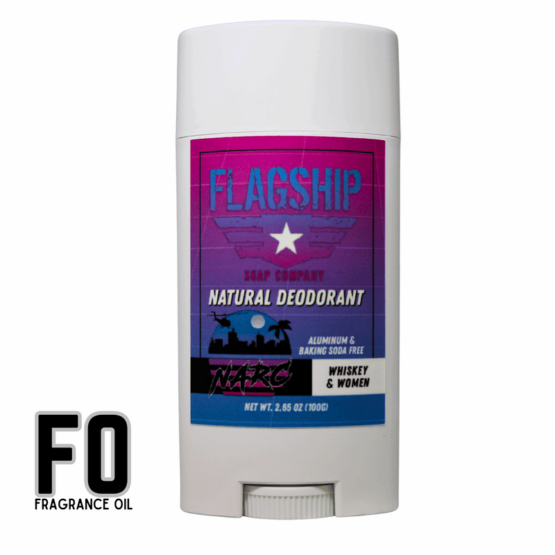 Main Image (Watermarked): NARC Natural Deodorant in premium packaging.