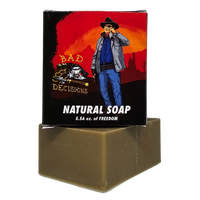 Bad Decisions - Whiskey natural soap, included in the Top Seller Men's 6-Pack Bundle