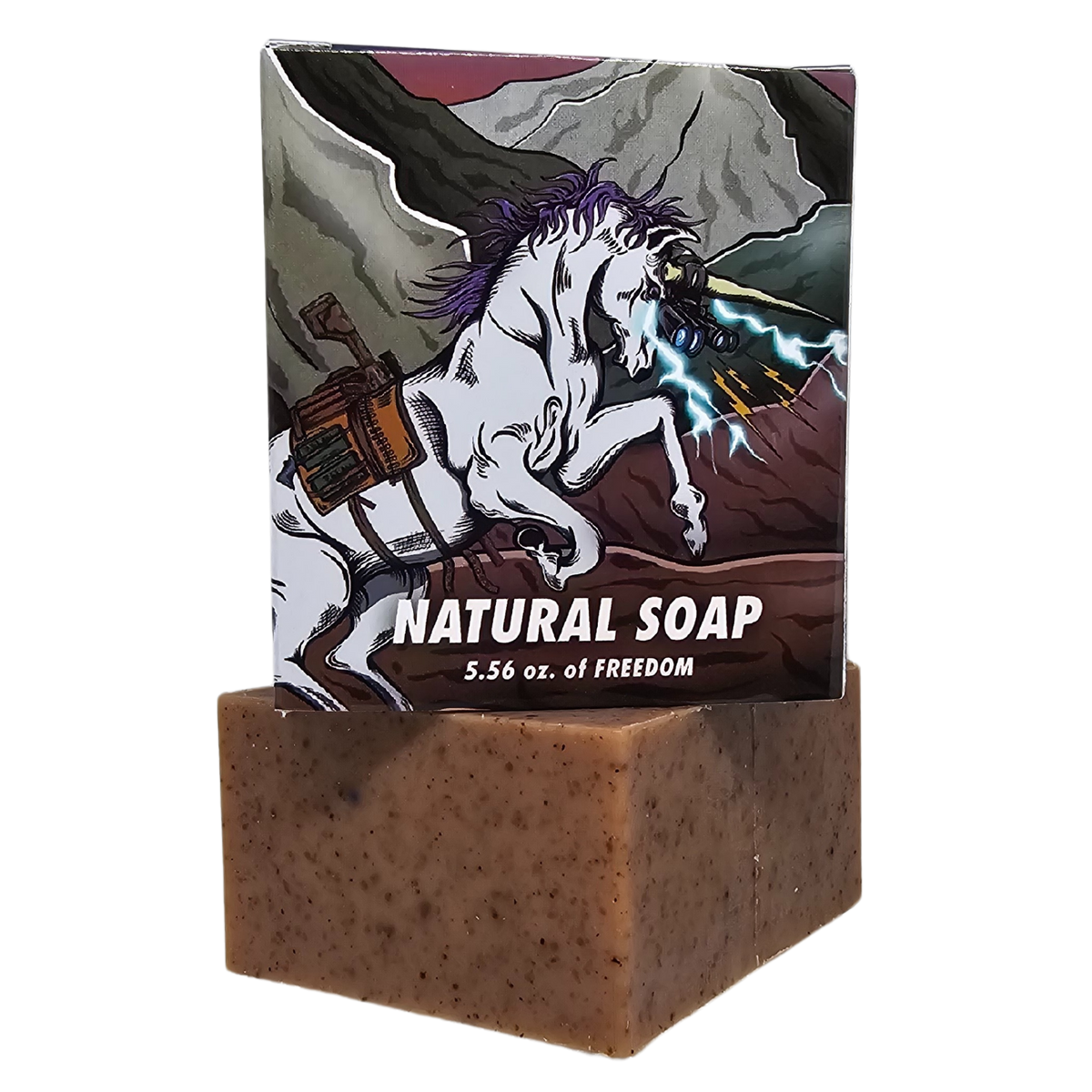 Unicorn - Barbershop natural soap, included in the Top Seller Men's 6-Pack Bundle
