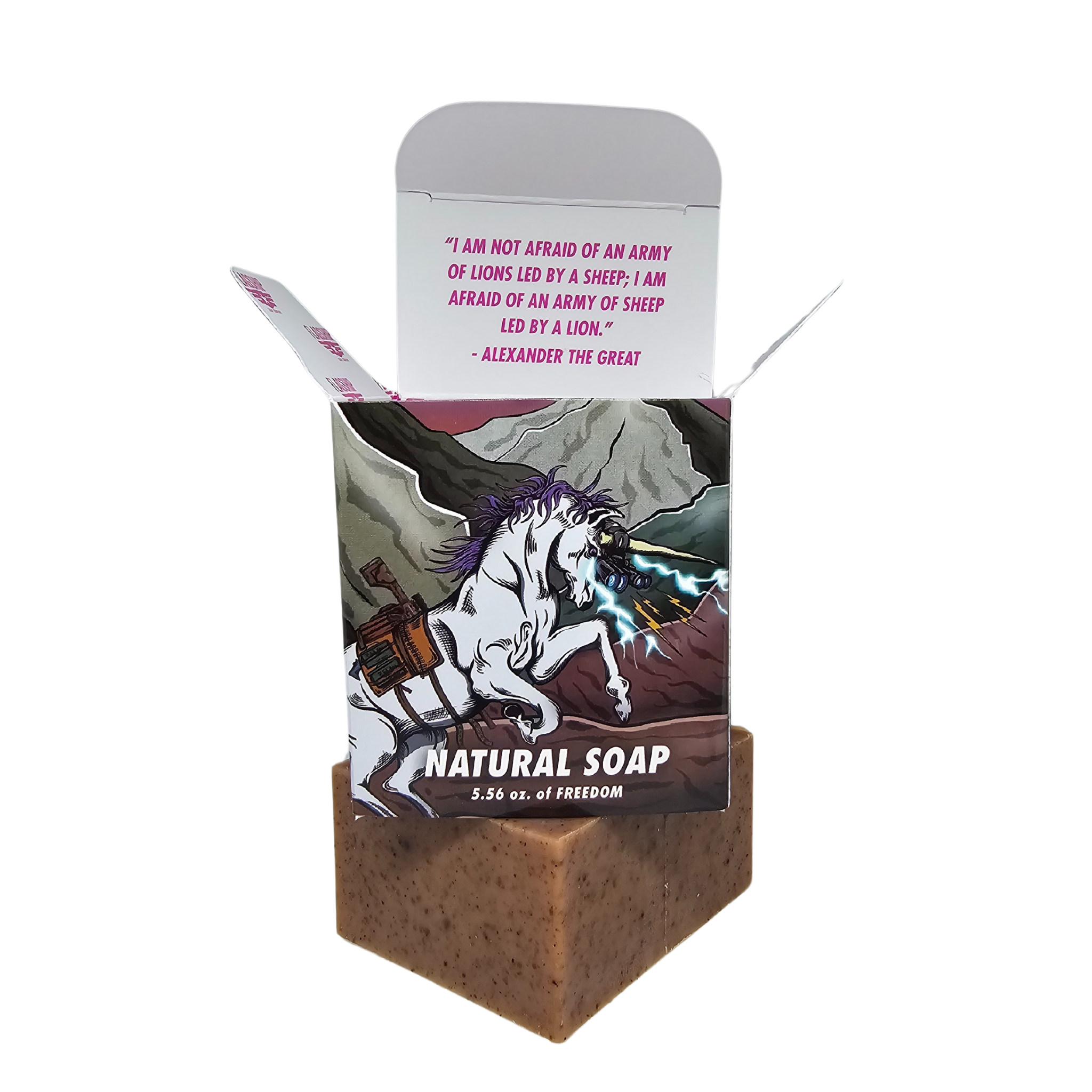 Unicorn Natural Soap Masculine - Barbershop - Patriot Mens Company