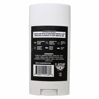 Back Label: Ingredient list and product details for Vendetta Vanilla & Cedarwood Natural Deodorant.