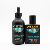 Bravo Zulu COASTAL RECON Body Oil bottle, angled view