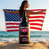 Bravo Zulu MERICAN WOMAN Body Oil bottle
