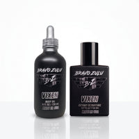 Bravo Zulu VIXEN Body Oil bottle, front view
