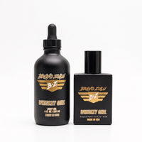 Bravo Zulu WHISKEY GIRL Body Oil bottle, side view