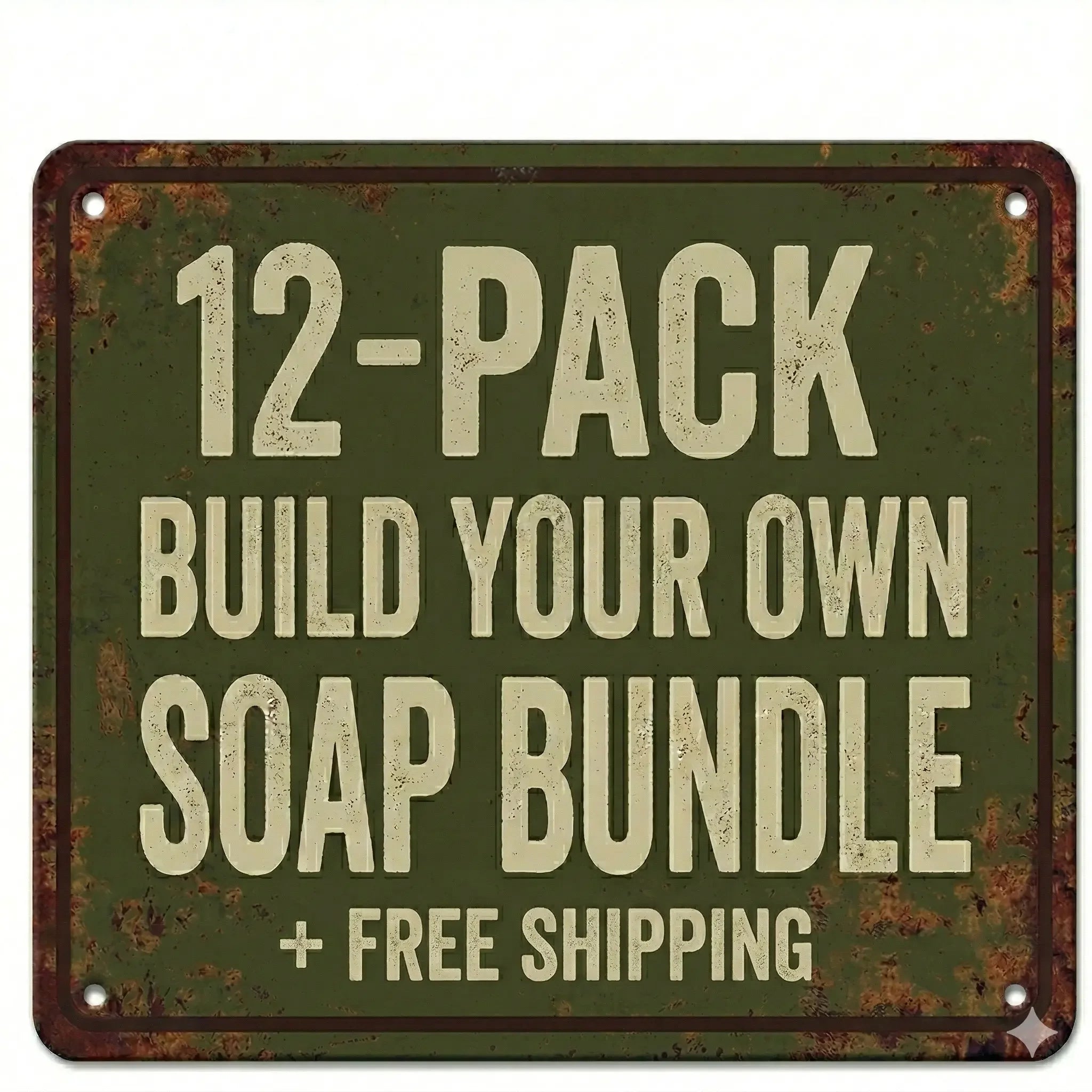 12 Pack Build Your Own Soap Bundle + Free Shipping