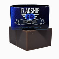 Tingle Balls Peppermint & Vanilla Soap box and bar - Flagship Soap Company