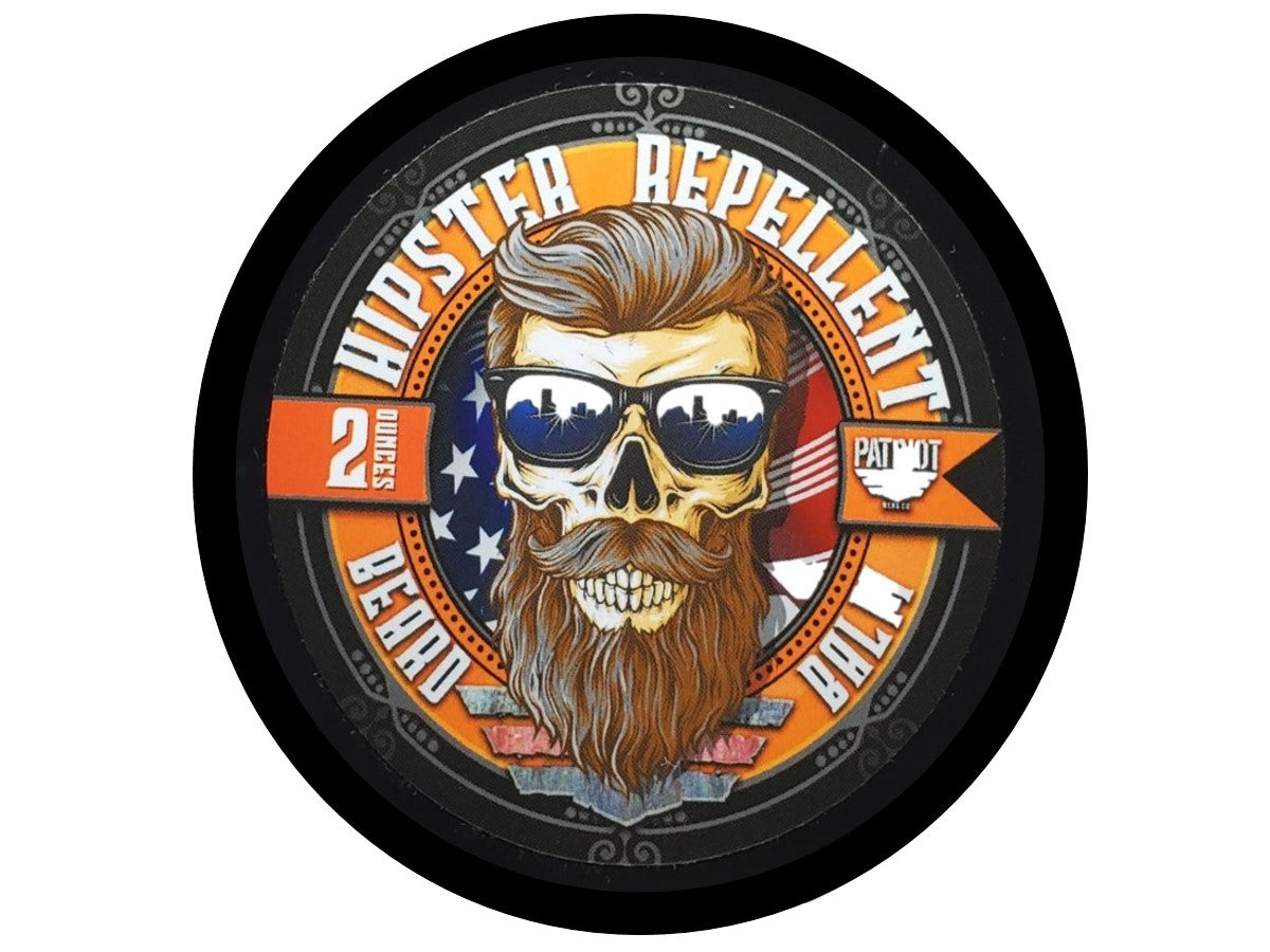 HIPSTER REPELLENT 2OZ BEARD BALM Citrus-Cedar-Sandalwood - Patriot Mens Company