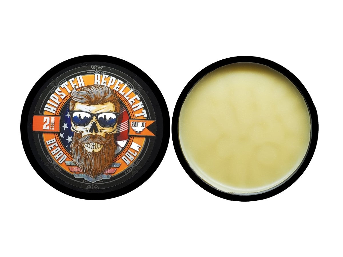 HIPSTER REPELLENT 2OZ BEARD BALM Citrus-Cedar-Sandalwood - Patriot Mens Company